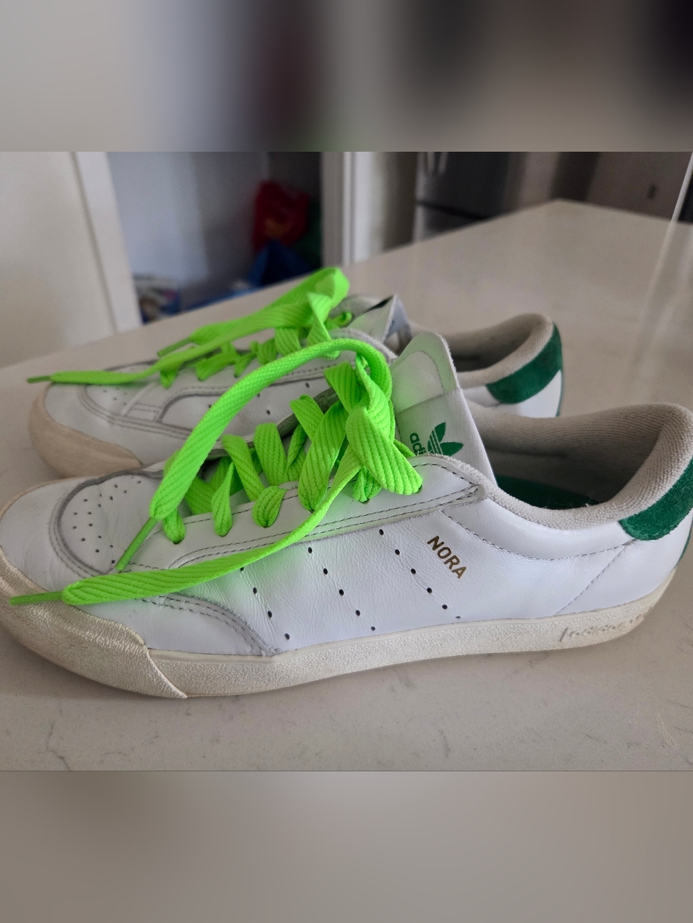 Adidas Neon Green Laces - NORA